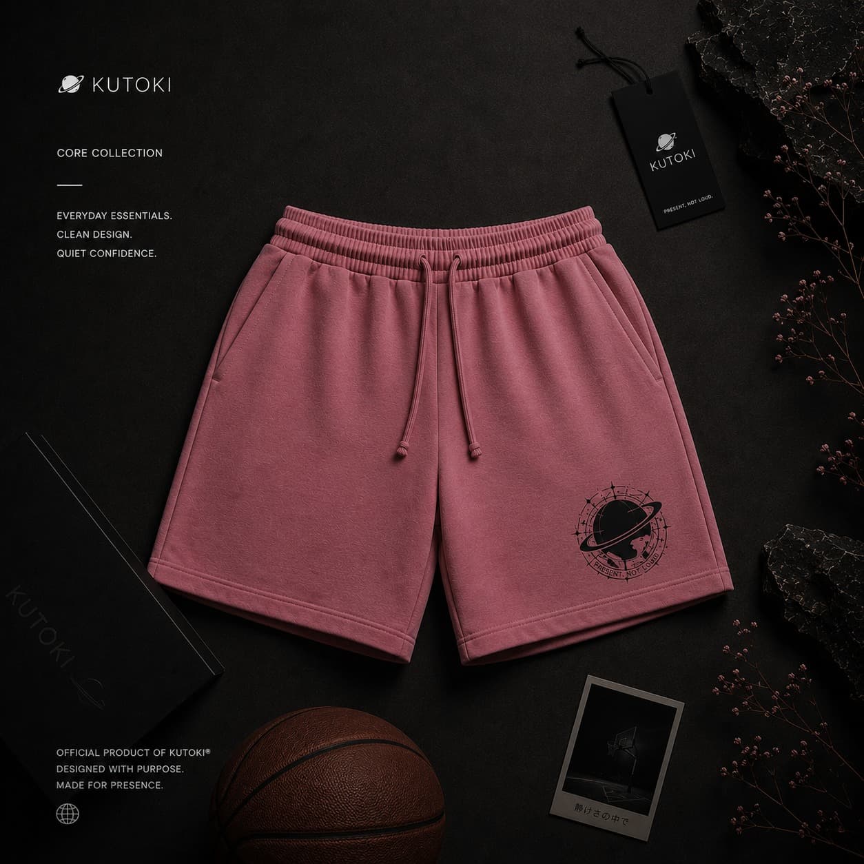 SILENT ENTRY Relaxed Shorts